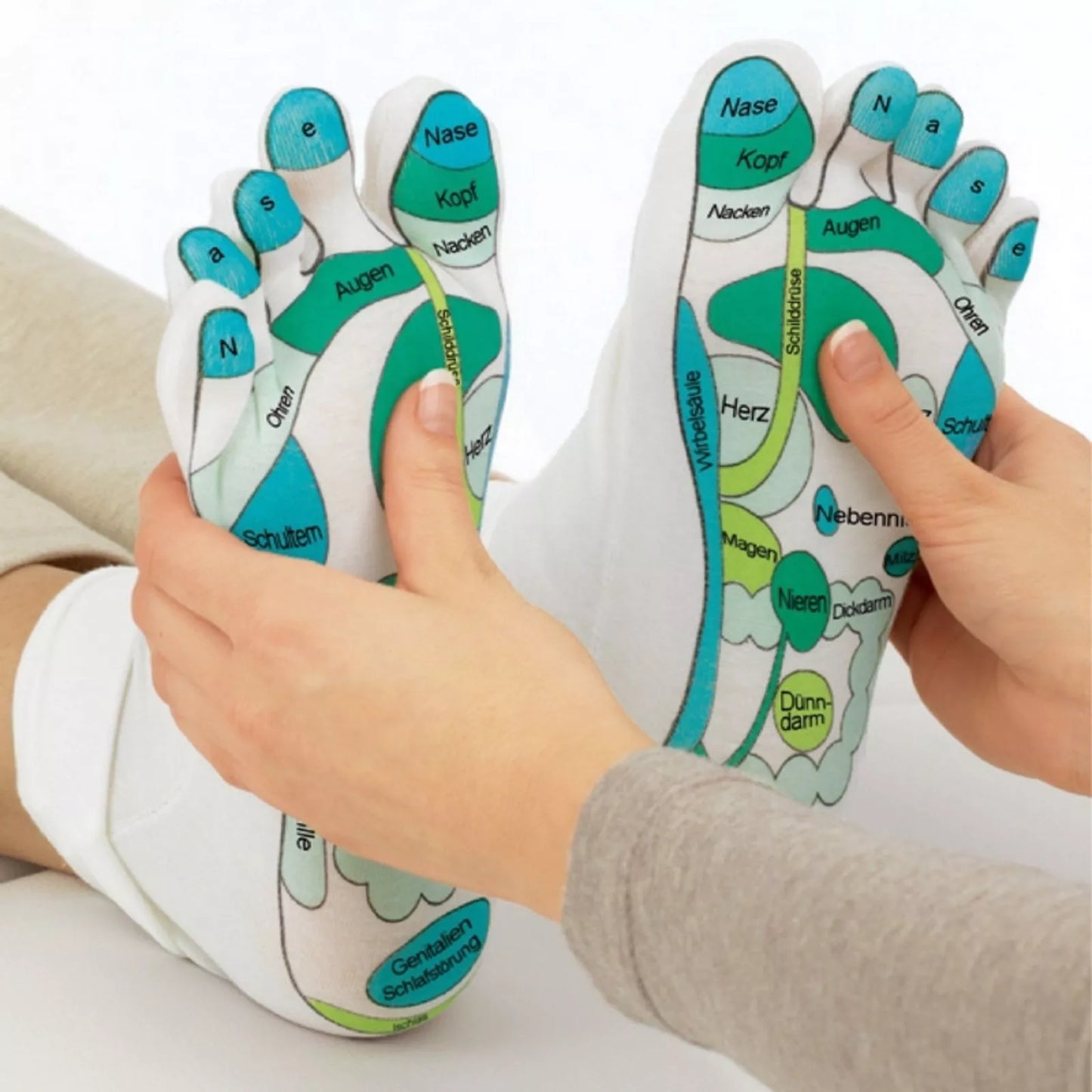 Chaussettes de réfléxologie
