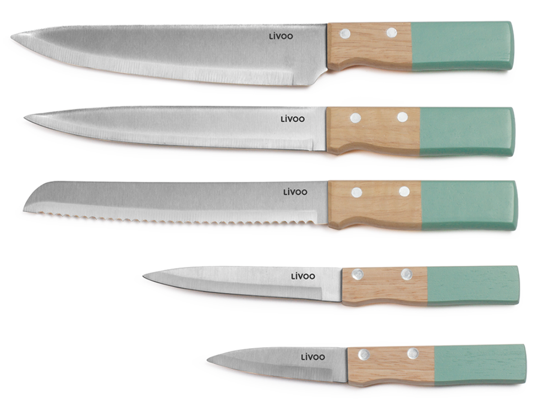 5 couteaux de cuisine