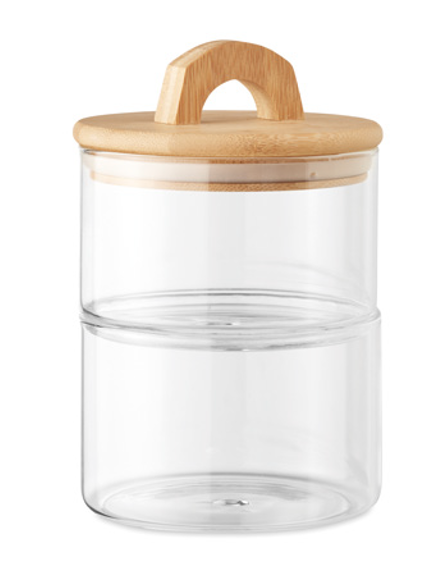 Boite empilables en verre - 1L