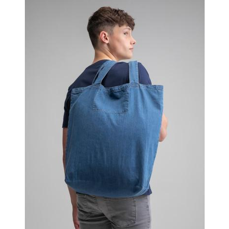 Sac shopping denim