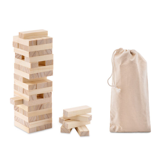 Petit jeu de construction en bois